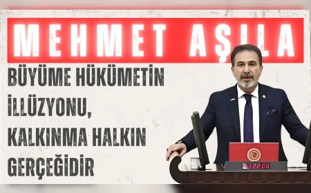 YRP Kocaeli Milletvekili Mehmet Aşıla: 'Büyüme hükümetin illüzyonu, kalkınma halkın gerçeğidir'