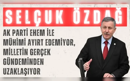 YENİ YOL Grup Başkanvekili Selçuk Özdağ: ‘AK Parti ehem ile mühimi ayırt edemiyor, milletin gerçek gündeminden uzaklaşıyor’