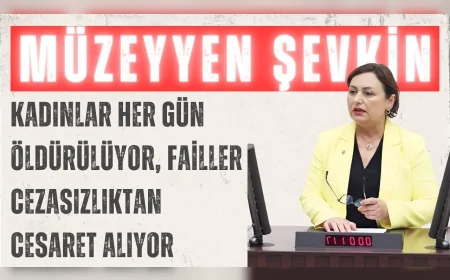 CHP Adana Milletvekili Dr. Müzeyyen Şevkin: 'Kadınlar her gün öldürülüyor, failler cezasızlıktan cesaret alıyor'