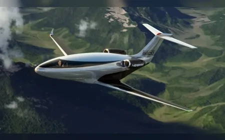 Geleceğin Uçağı Sahneye Çıkıyor: Penceresiz Jet Phantom 3500 Yakıtı ve Hızıyla Şaşırtıyor