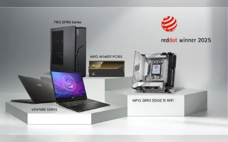 MSI 2025 Red Dot Tasarım Ödülleri’nde yapay zekâlı bilgisayarlardan güç kaynaklarına kadar ödülleri topladı