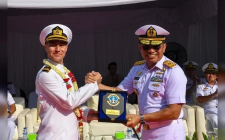 TCG BÜYÜKADA, Endonezya’nın Başkenti Cakarta’da Liman Ziyareti Gerçekleştirdi