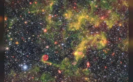 James Webb evrenin derinliklerinde yeni bir sınır aştı: 13.52 milyar yıllık galaksi bulundu