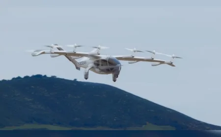 Archer Midnight ilk kez pilot kontrolünde havalandı: Hava taksilerde yeni dönem başlıyor