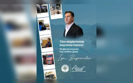 Muğla Büyükşehir Belediyesi Kurban Bayramı İçin 13 İlçede 7/24 Göreve Hazır