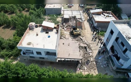 Yıldırım'da kaçak yapıya geçit yok: 'Her ne şartta olursa olsun yıkılacak'