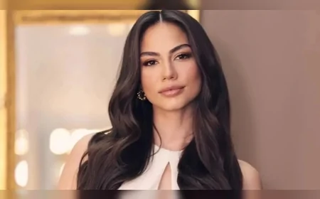 Demet Özdemir bayram için memleketine döndü: 'Biraz dut, biraz kiraz ve baba kucağı'