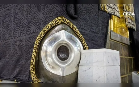 Kâbe'de sadece altın değil: Hacerülesved'in çevresi aslında gümüşten