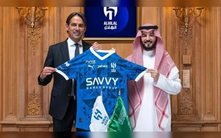 Suudi Arabistan ekibi Al Hilal, Simone Inzaghi ile 2 yıllık anlaşma yaptı