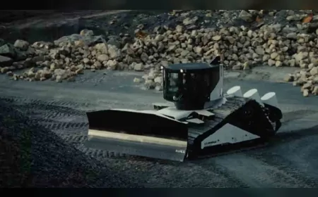 32 Tonluk Elektrikli Moonlander Buldozeri ile İnşaat Sektörüne Yeni Bir Soluk