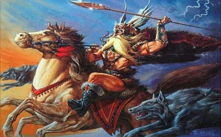 İskandinav mitolojisinde dünyanın sonunu getiren savaş: Tanrıların yok oluşu Ragnarok