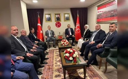 Bayramda Siyasi Nezaket: MHP ve AK Parti İstanbul Teşkilatları Bayramlaşmada Buluştu