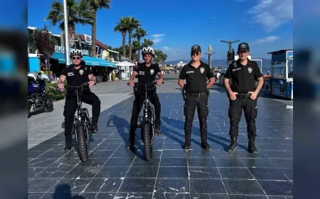 Edremit'te Bayram ve Yaz İçin Özel Önlem: Martı Timleri Sahillerde Görevde