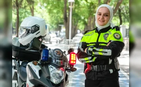 Polis Memuru Safiye Işık: 'Motosiklet Aşkımı Mesleğimle Birleştirdim'