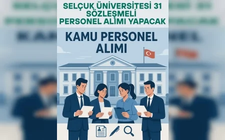 Selçuk Üniversitesi 31 Sözleşmeli Personel Alımı Yapacak: İşte Başvuru Şartları ve Süreci