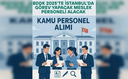 BDDK 2025’te İstanbul’da Görev Yapacak Meslek Personeli Alacak: İşte Giriş Sınavı Detayları