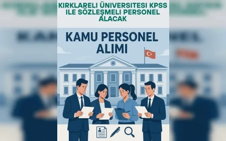Kırklareli Üniversitesi KPSS ile Sözleşmeli Personel Alacak: Başvurular 16 Haziran’a Kadar Sürecek