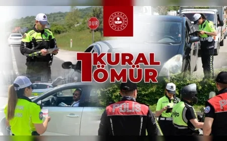 İçişleri Bakanı Ali Yerlikaya: 'Dönüş Yolunda Trafik Kurallarına Harfiyen Uyalım'
