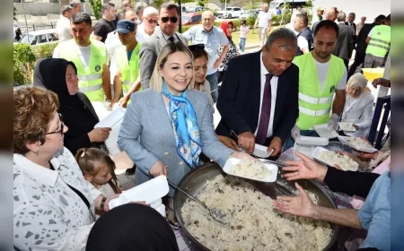 Bozkurt’ta 133 yıllık gelenek yaşatıldı: Pilav şöleni coşkusu ve taziye evi açılışı bir arada