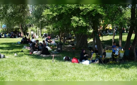 Kurban Bayramı'nda Keçiören'deki mesire alanlarına ziyaretçi akını yaşandı