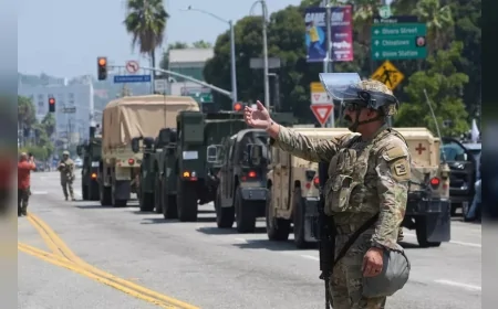Trump'ın Askeri Müdahalesi Sonrası Los Angeles'ta 10 Saatlik Sokağa Çıkma Yasağı