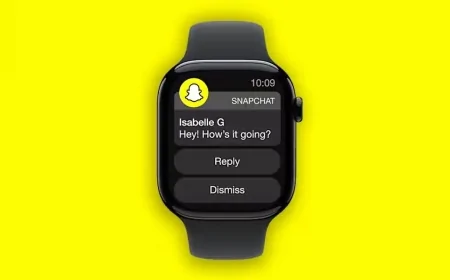 Apple Watch'a Gelen Snapchat Güncellemesiyle Artık Bilekten Mesajlaşma Mümkün