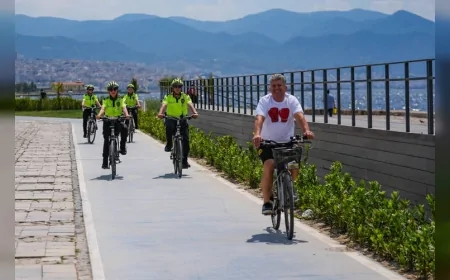 İzmir’in Sahil Yollarında Güvenliği Artıracak Yeni Uygulama: ‘Beyaz Kırlangıçlar’ Göreve Başladı