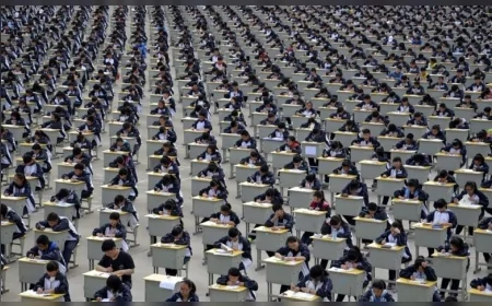 Çin'de üniversite sınavı için olağanüstü tedbir: Yapay zeka botlarına erişim engeli getirildi