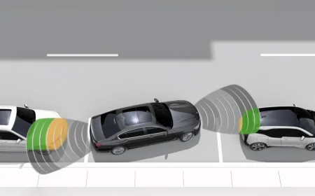 Geri manevralarda kazaları önlüyor: Park sensörü mesafeyi algılayarak sürücüyü uyarıyor