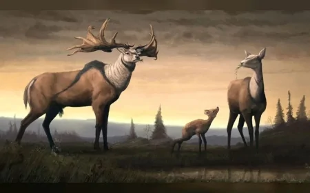 7 Bin Yıl Önce Tükenen İrlanda Geyiği, 4 Metrelik Boynuzlarıyla Hâlâ Hayranlık Uyandırıyor