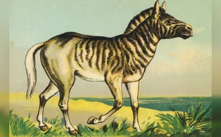 Hem zebra hem at gibi görünüyordu: Quagga'nın son bireyi 1883'te öldü