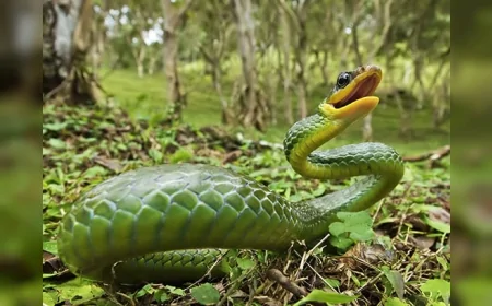 Adalarda Yaşayan Ağaç Yılanı Türleri Yok Olma Riskiyle Karşı Karşıya