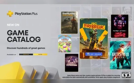 Haziran 2025'te PS Plus Extra ve Premium'a 9 yeni oyun ekleniyor: Battlefield 2042, FNaF 2 ve daha fazlası