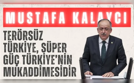 MHP’li Mustafa Kalaycı: ‘Cumhurbaşkanlığı sistemi siyasi istikrarı kalıcı hale getirmiştir’