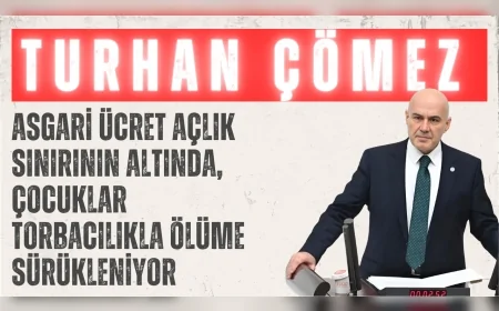 İYİ Partili Turhan Çömez: ‘Asgari ücret açlık sınırının altında, çocuklar torbacılıkla ölüme sürükleniyor’