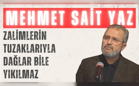 AK Partili Mehmet Sait Yaz’dan Meclis kürsüsünde Kur’an-ı Kerim’den uyarı: 'Zalimlerin tuzaklarıyla dağlar bile yıkılmaz'