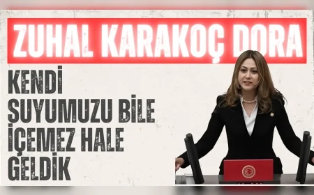 MHP Kahramanmaraş Milletvekili Zuhal Karakoç Dora: 'Kendi suyumuzu bile içemez hale geldik'