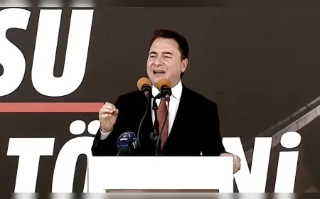 Ali Babacan: 'Ulaşım Olmazsa Eğitim, Sağlık, Ticaret de Olmaz'