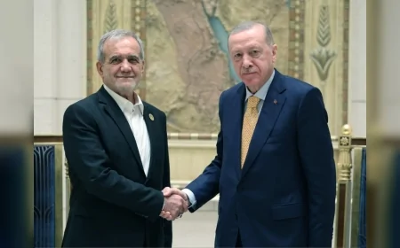 Erdoğan ile İran Cumhurbaşkanı Pezeşkiyan görüştü: 'Netanyahu nükleer süreci sabote ediyor'