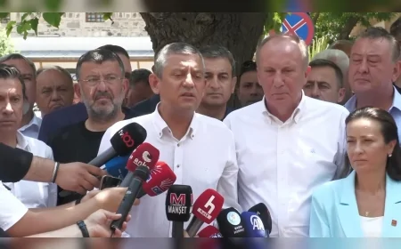 Özgür Özel: 'Filistin meselesi Türkiye'nin ulusal meselesidir, hükümet net tavır almalıdır'