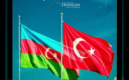 Cumhurbaşkanı Erdoğan’dan Azerbaycan’a Millî Kurtuluş Günü mesajı: 'Gözbebeğimiz Azerbaycan'