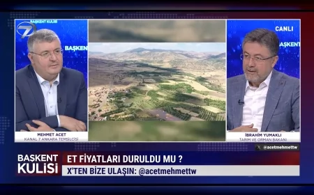 Tarım Bakanı İbrahim Yumaklı: 'Sınırlar kapansa dahi tarımda kendi kendimize yeteriz'