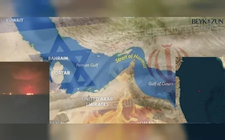 NASA'nın FIRMS Verilerine Göre Umman Körfezi ve Hürmüz Boğazı'nda Üç Yangın Tespit Edildi