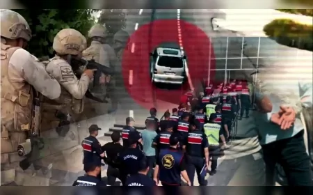 Antalya'da dev narkotik operasyon: 107 torbacı gözaltına alındı, 104’ü tutuklandı