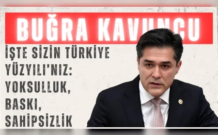 İYİ Parti’li Buğra Kavuncu: ‘İşte sizin Türkiye Yüzyılı’nız: Yoksulluk, baskı, sahipsizlik’