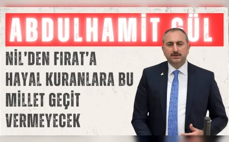 AK Parti Grup Başkanvekili Abdulhamit Gül: ‘Nil’den Fırat’a hayal kuranlara bu millet geçit vermeyecek’