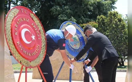 Karadeniz Ereğli’nin kurtuluşunun 105. yılı coşkulu törenle kutlandı