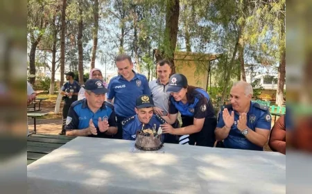 Antalya’da Özel Gereksinimli Furkan’a Polislik Sürprizi: Hayali Gerçek Oldu