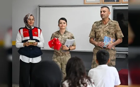 Van'da Jandarma Ekipleri 64 Binden Fazla Öğrenciyle Birebir Temas Kurdu