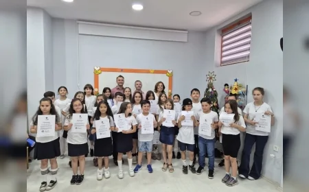 Karadeniz Ereğli Oyuncak Müzesi Çocuk Korosu'ndan Dönem Sonu Dinletisi